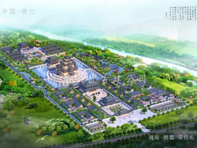 徐州古建筑工程施工方案总体规划图